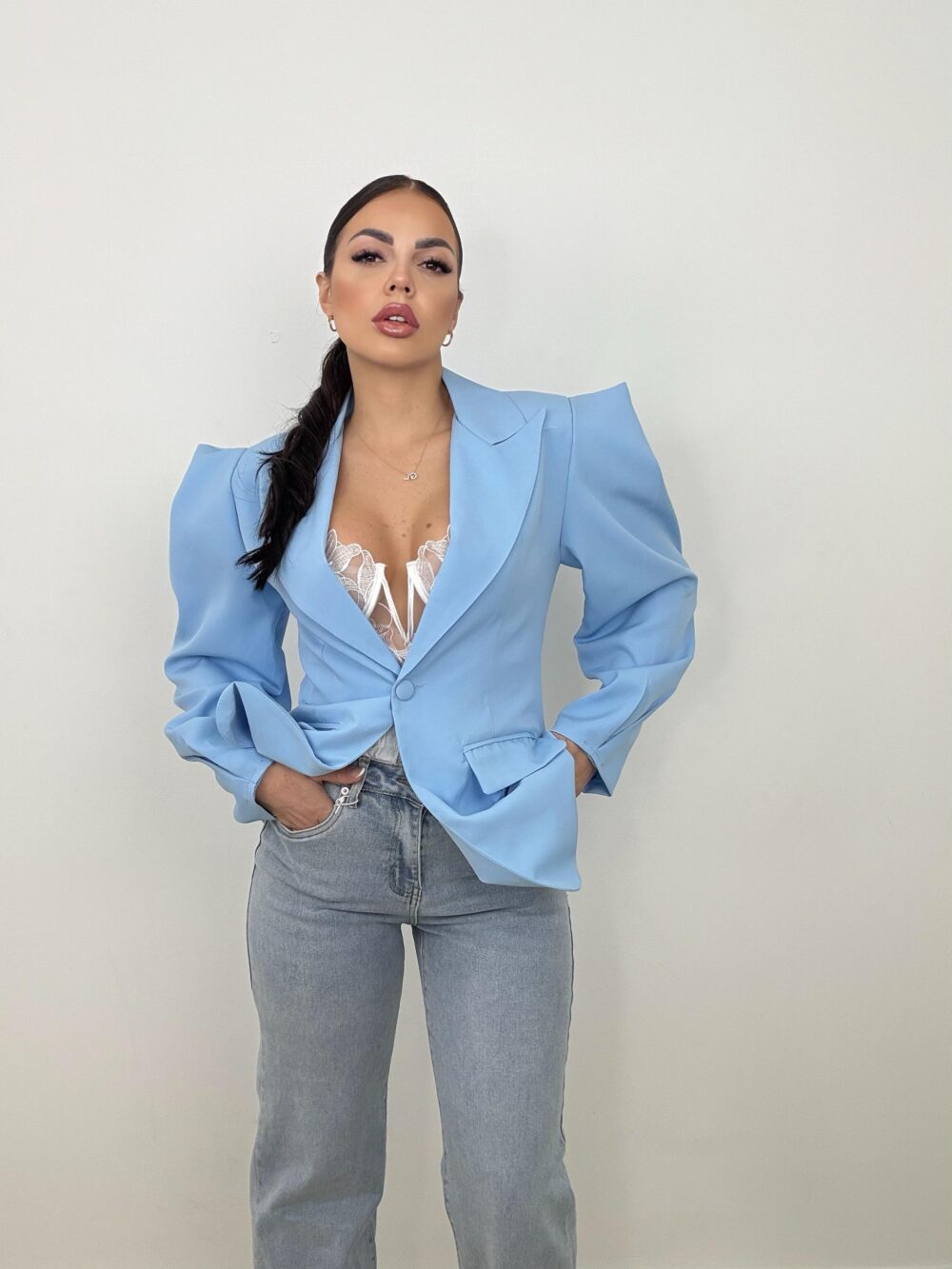 Giacca Mirame Azzurra