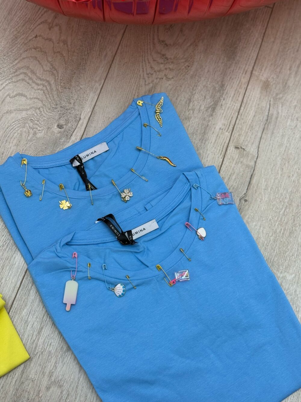 T-shirt Momà Azzurra - immagine 2