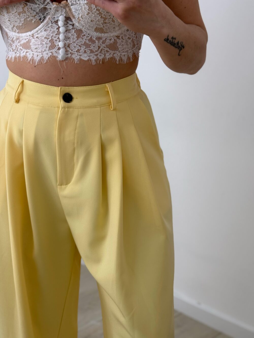 Pantalone West Giallo Caldo - immagine 2