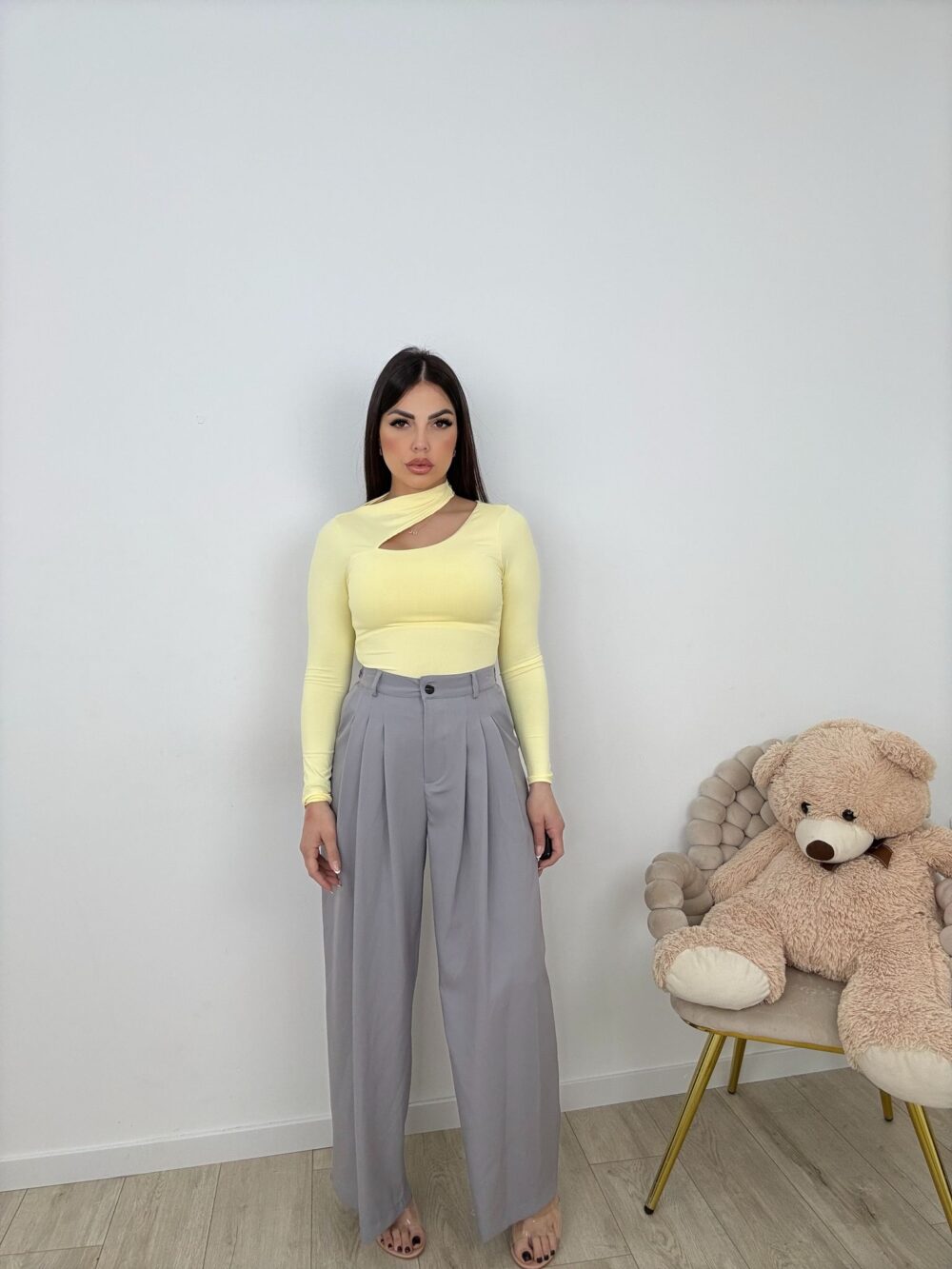 Pantalone West Grigio - immagine 2