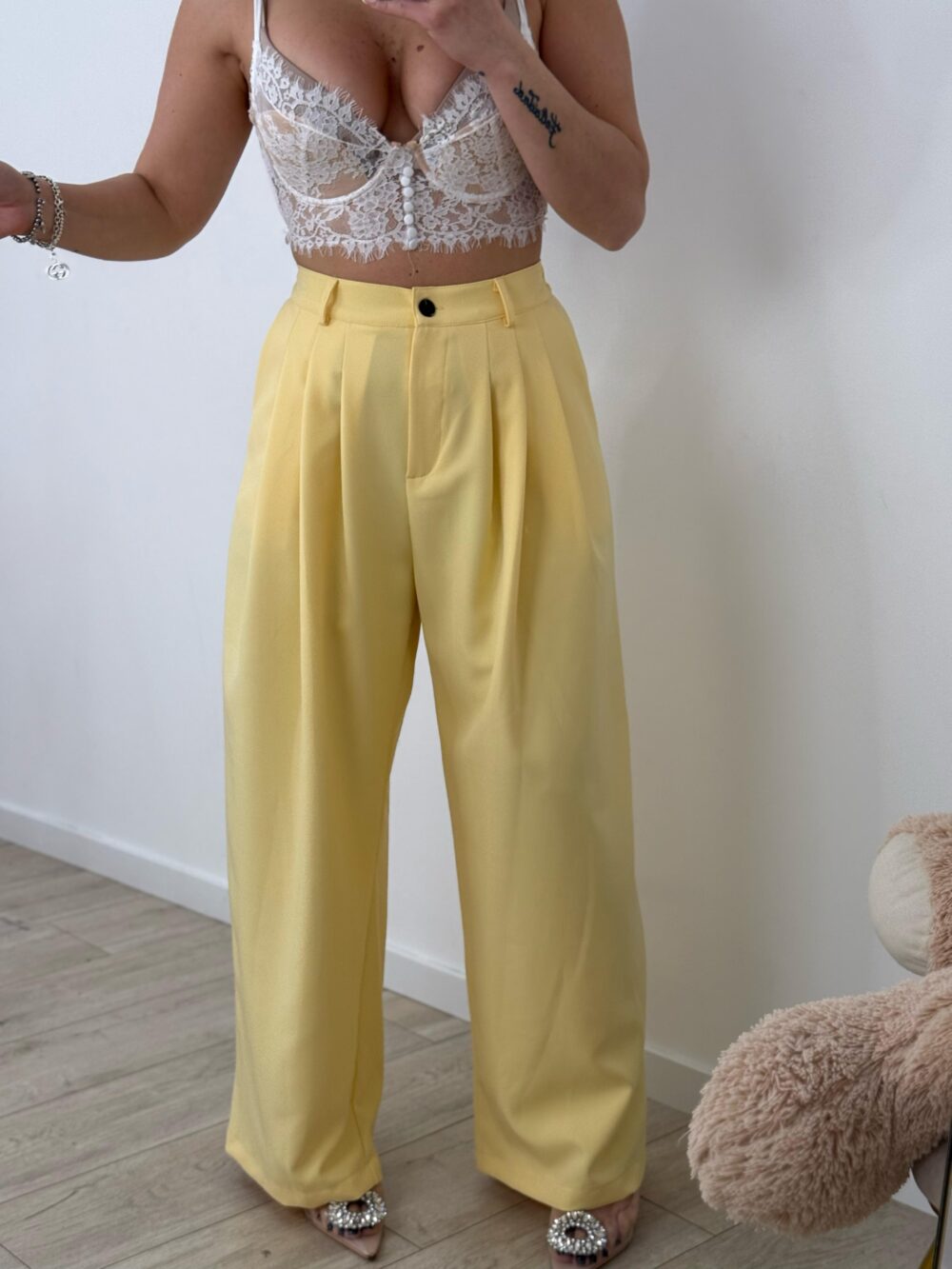 Pantalone West Giallo Caldo