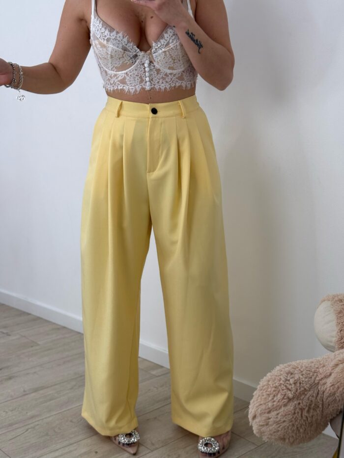 Pantalone West Giallo Caldo