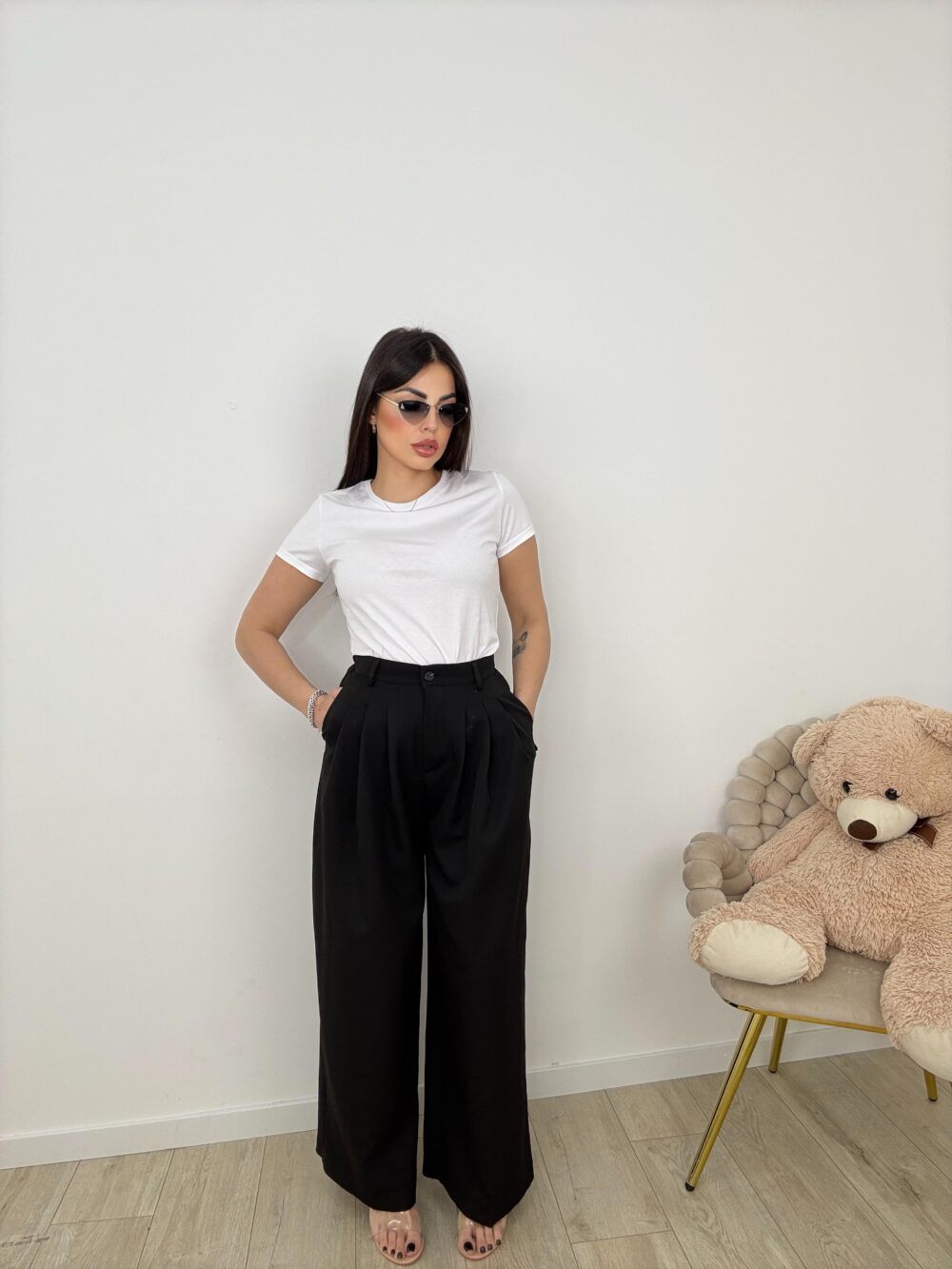 Pantalone West Nero