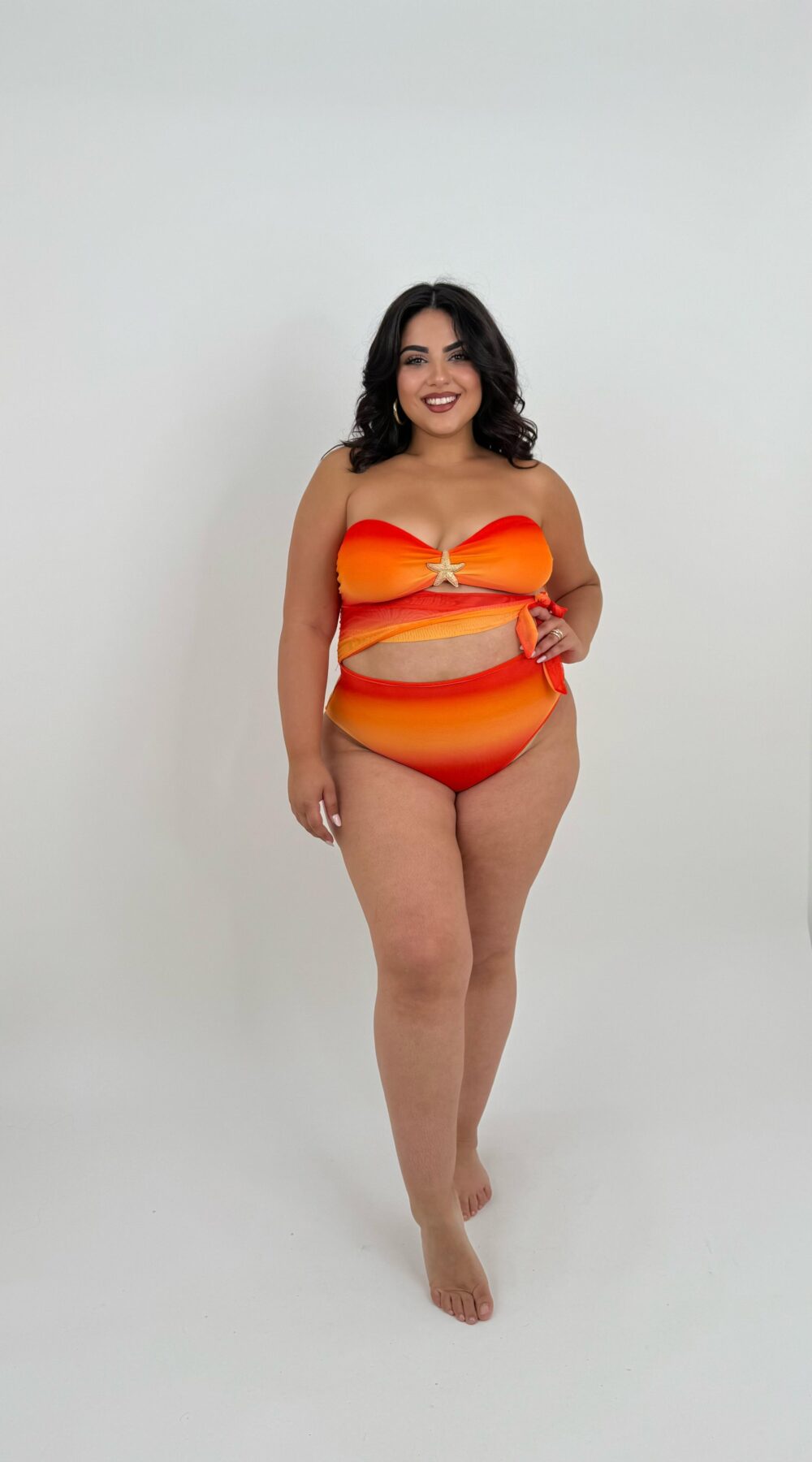 costume Curvy Orange