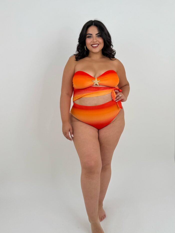 costume Curvy Orange